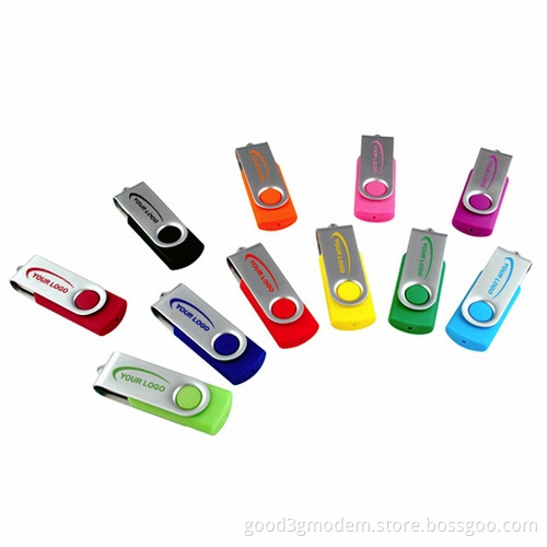 OEM Logo USB Factory Swivel USB Memory Stick